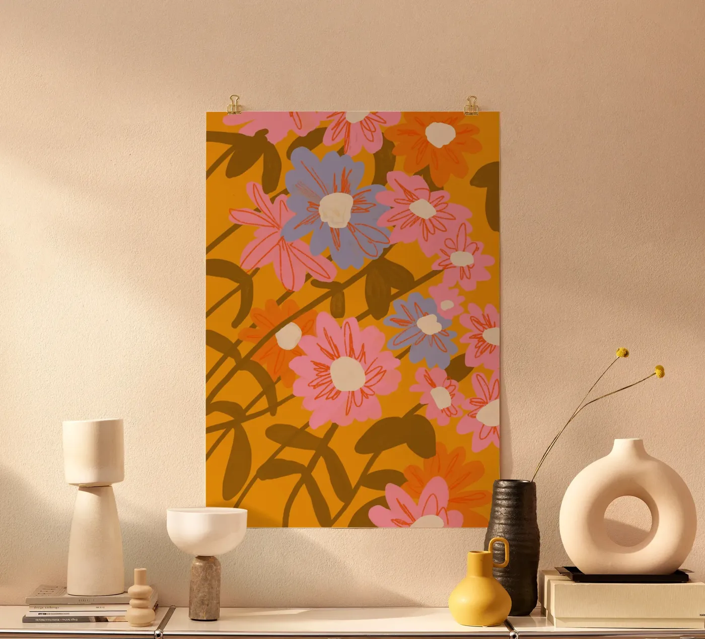 Floral poster da GigiRosado