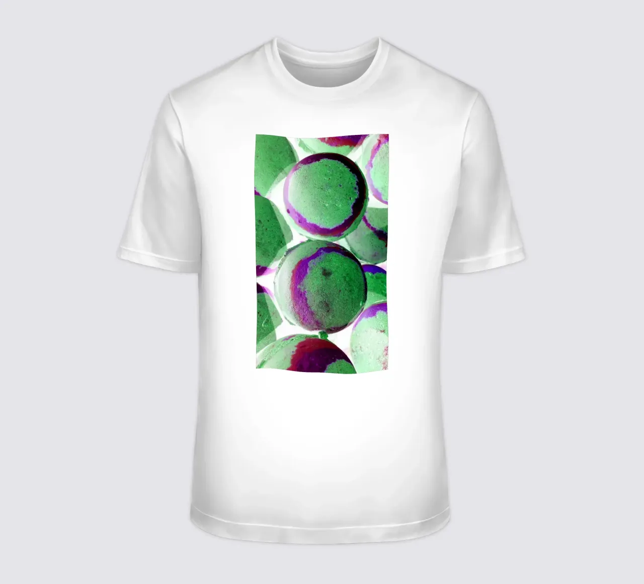 Palline verdi t-shirt da Massimo Frascogna