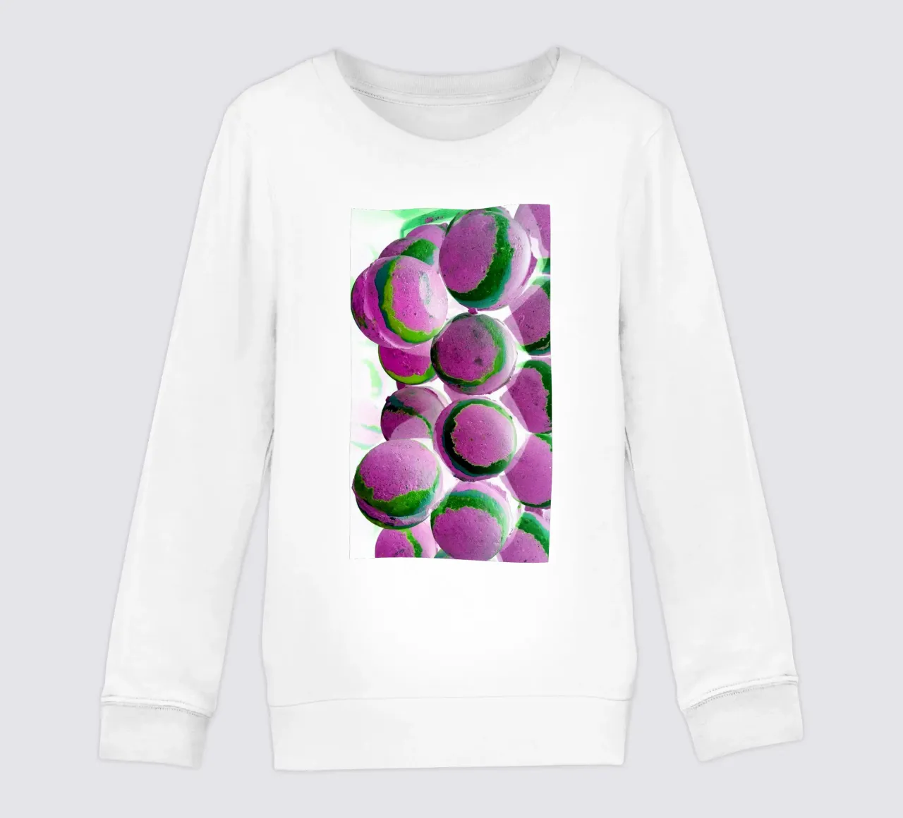 Palline viola felpa bambino da Massimo Frascogna