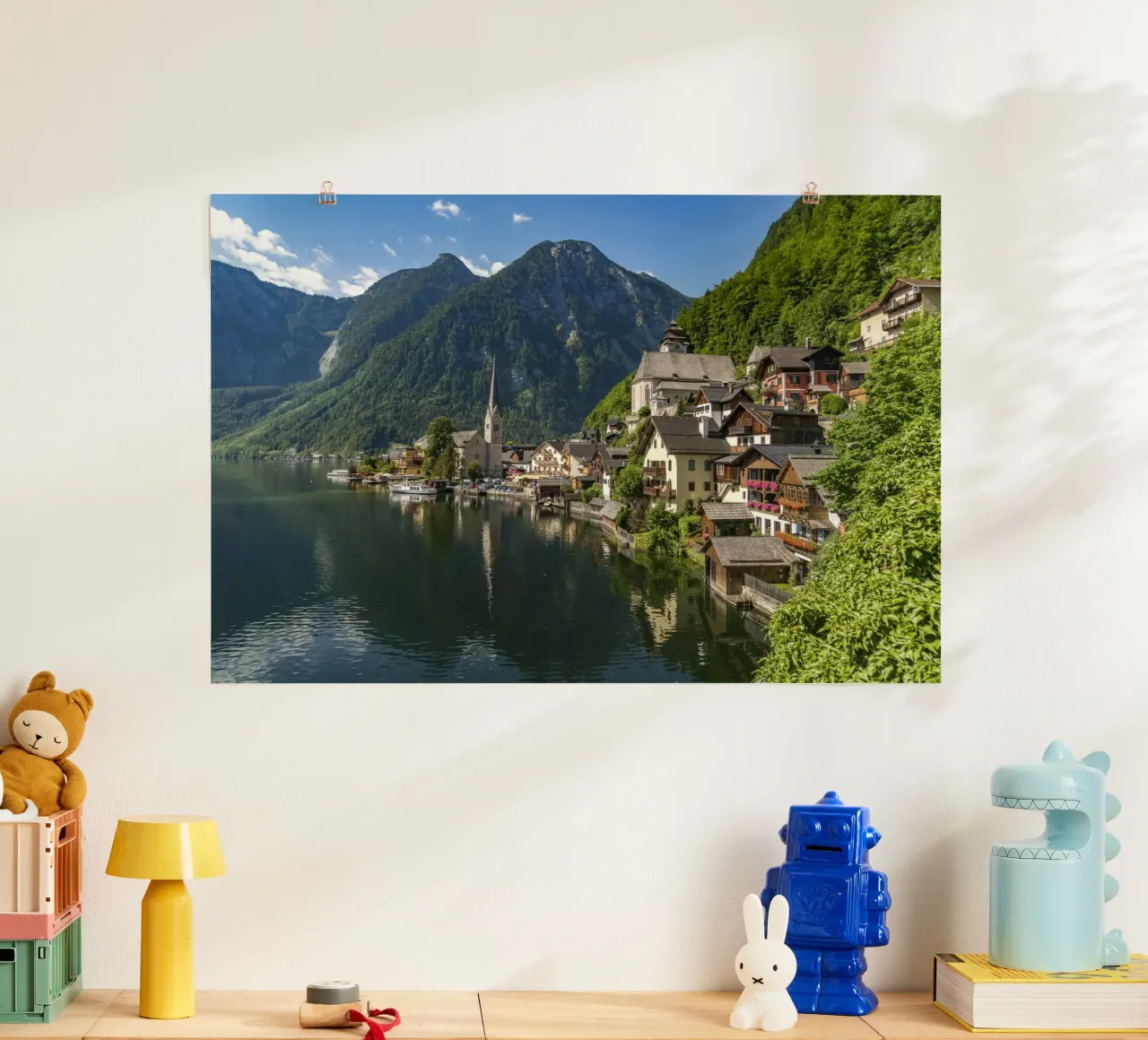 Hallstatt Österreich poster da Reisefotografie - Bilder aus aller Welt