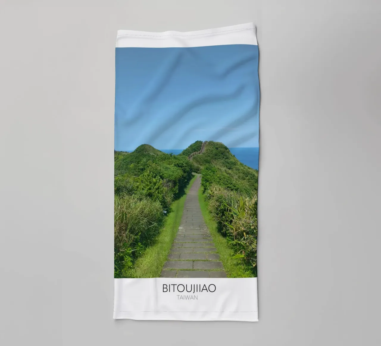 Bitoujiiao "The Nose of Taiwan", Keelung towel by Wonderland Photography