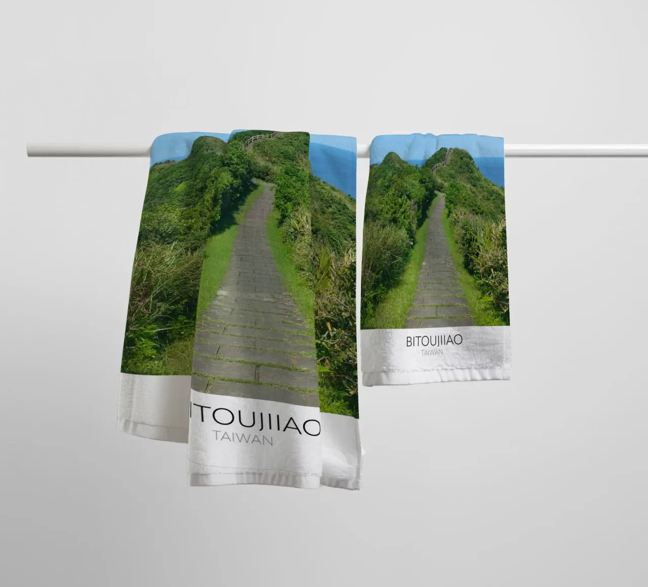 Bitoujiiao "The Nose of Taiwan", Keelung towel by Wonderland Photography