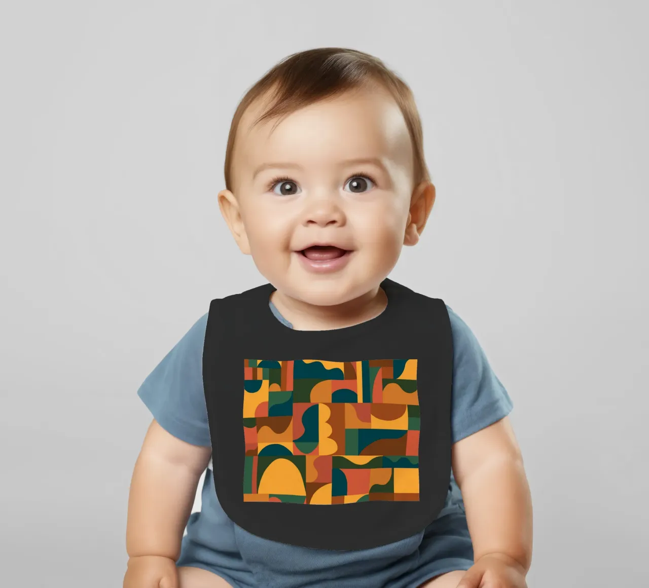 Geometric mosaic bavaglino da GigiRosado