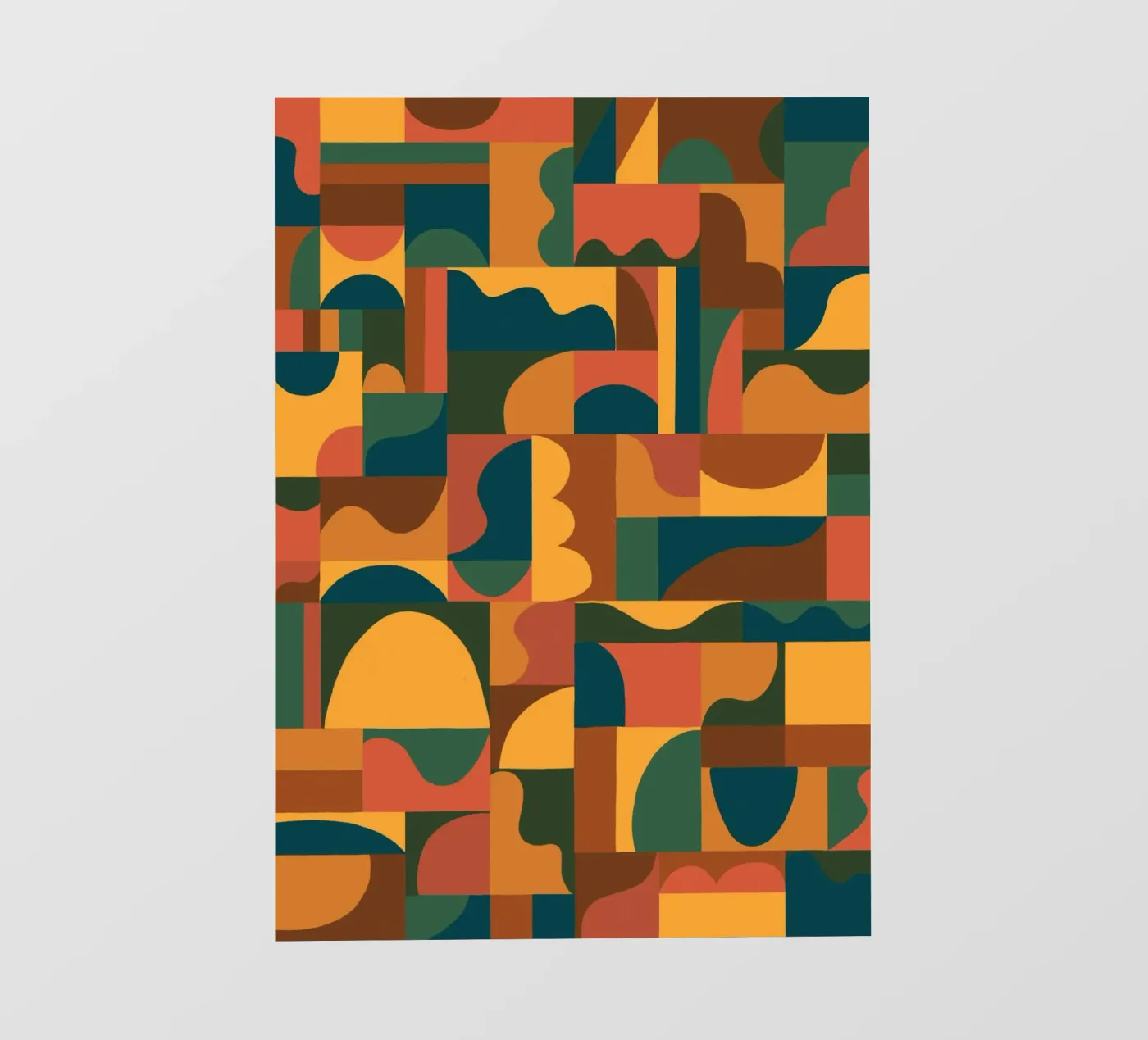 Geometric mosaic pellicola backlit da GigiRosado