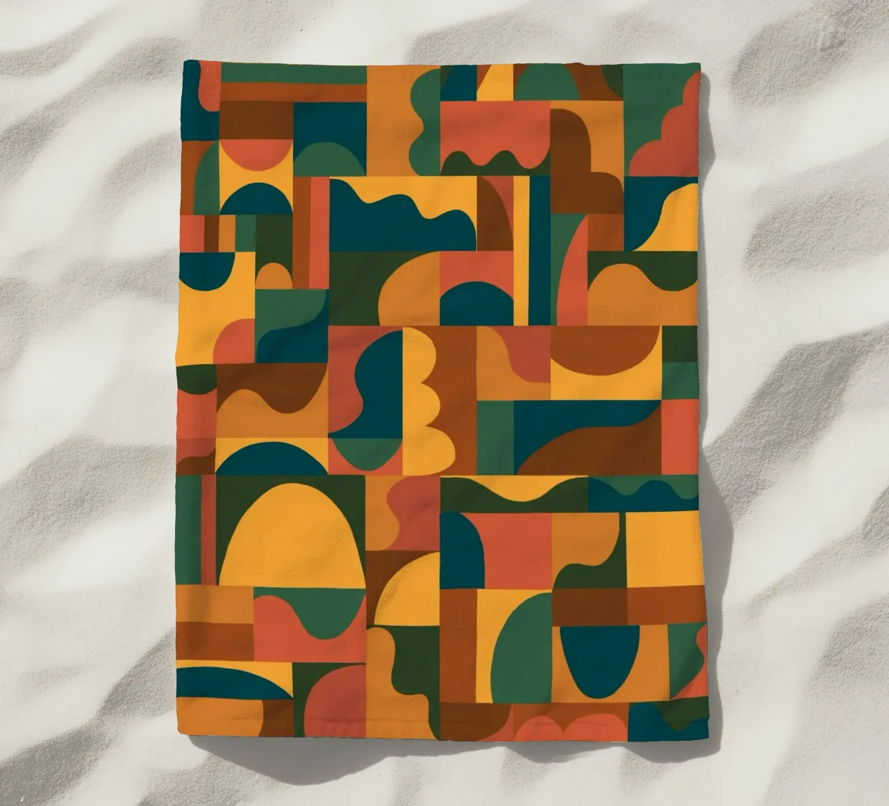 Geometric mosaic telo mare da GigiRosado