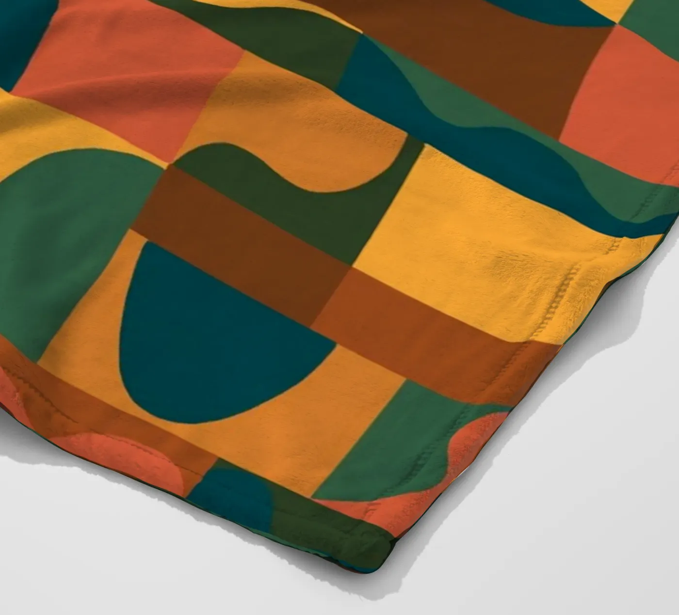 Geometric mosaic fleecedeken van GigiRosado