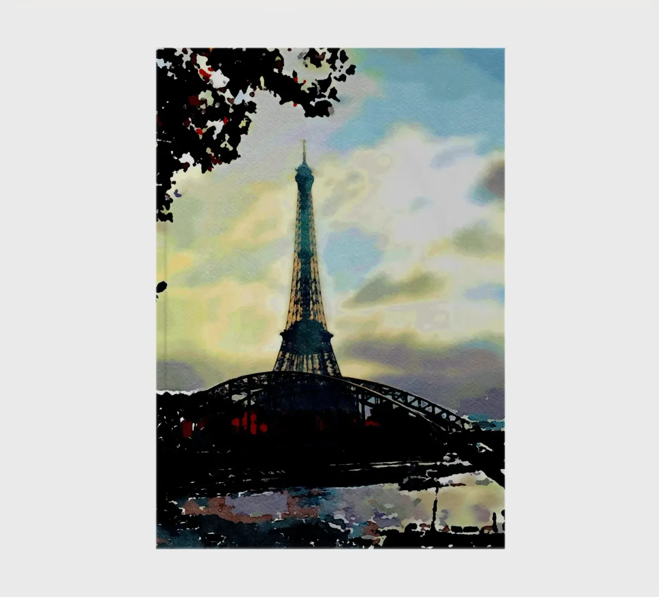 The Tower and the bridge notebook by Massimo Frascogna