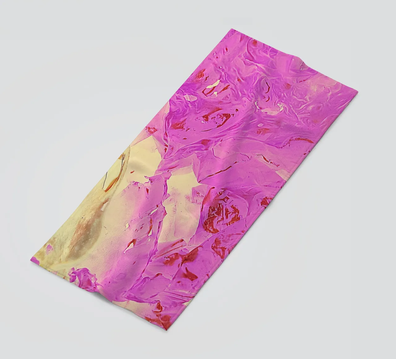 Rosa e giallo telo mare da Massimo Frascogna