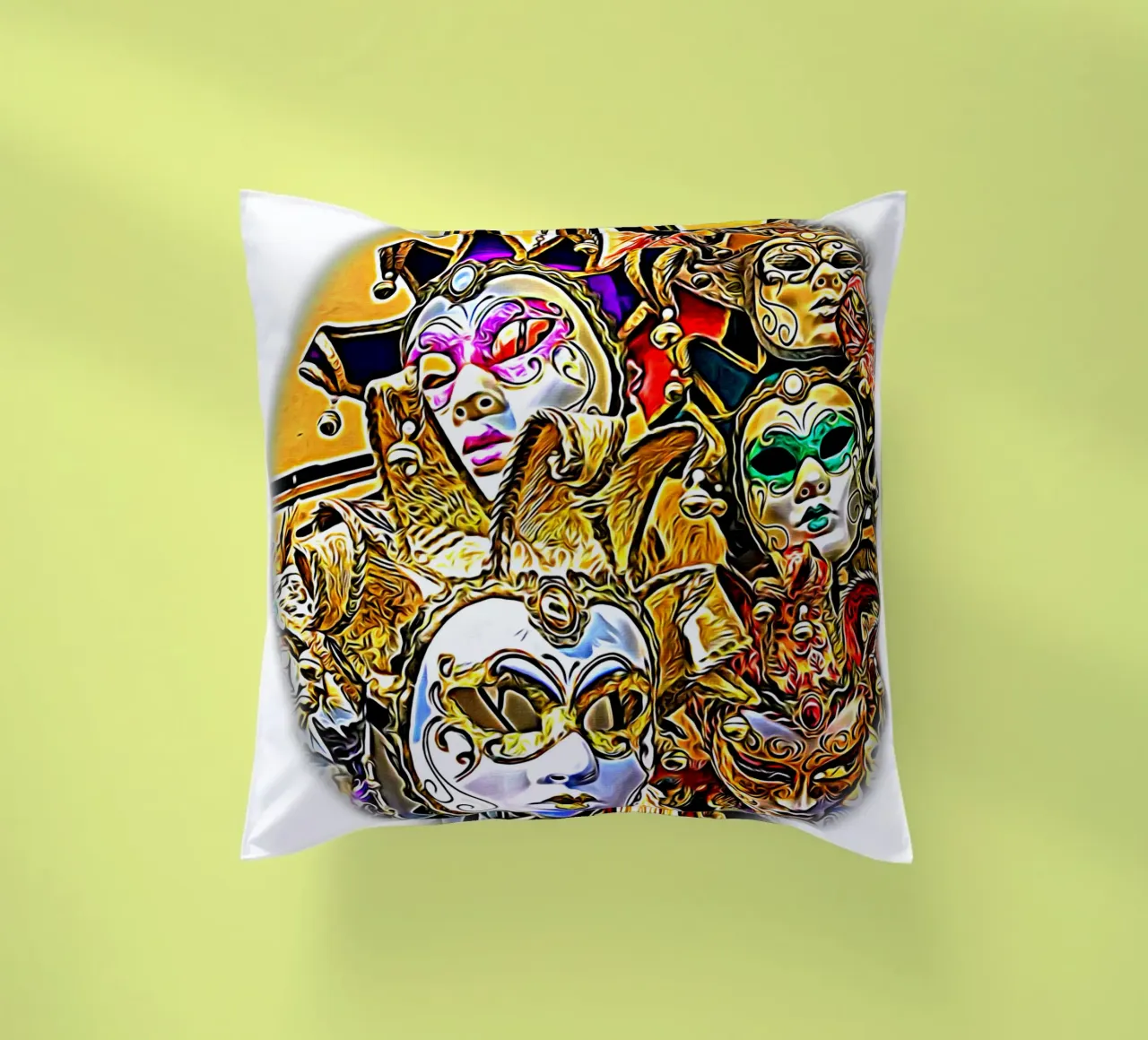 Carnaval cuscino da Massimo Frascogna