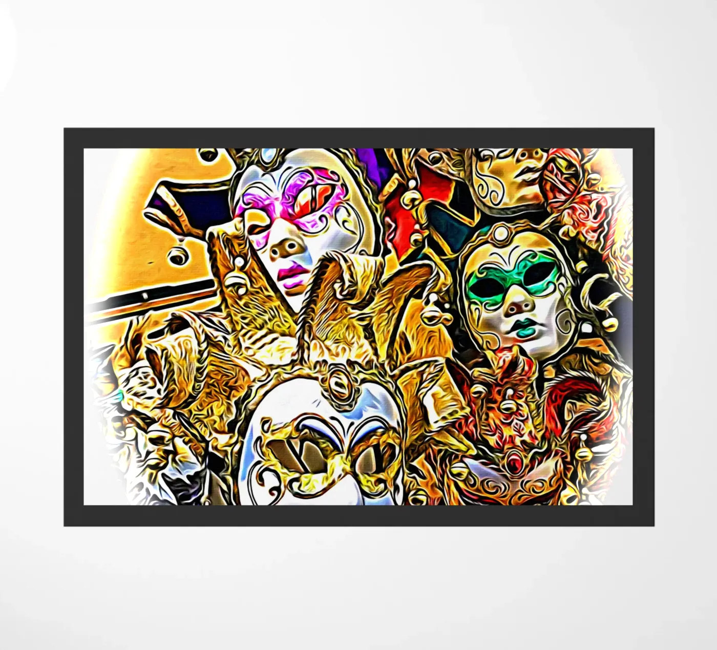 Carnaval Fußmatte von Massimo Frascogna