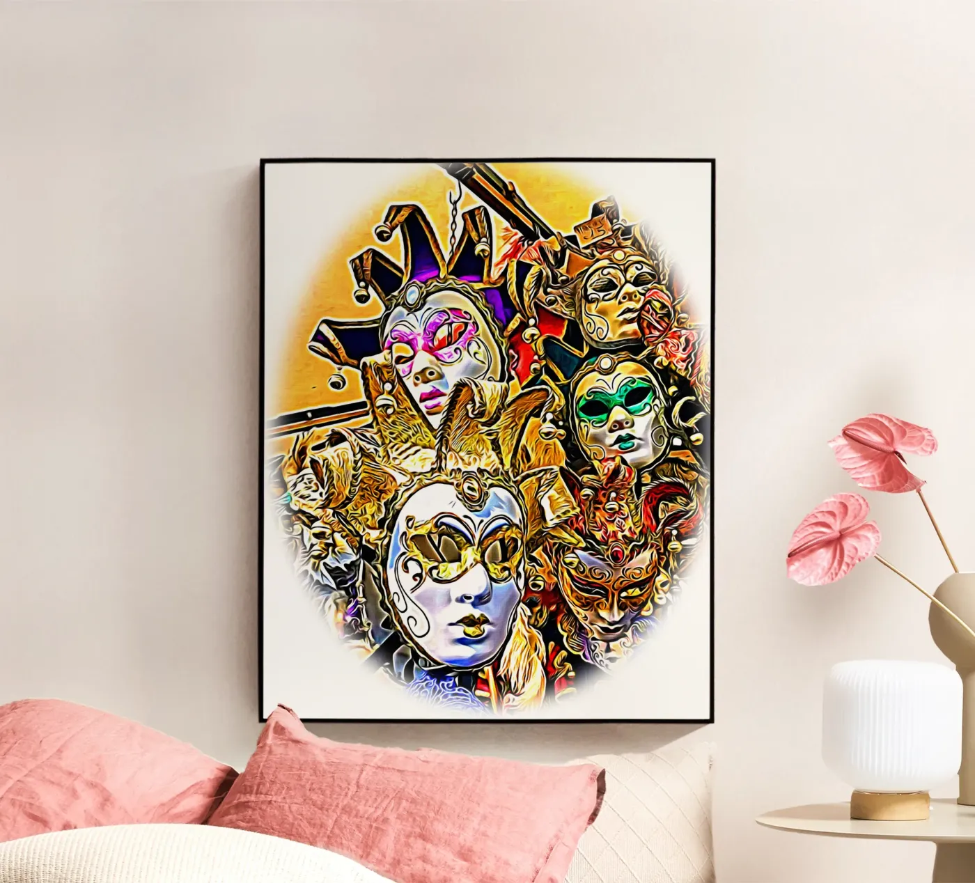 Carnaval plexiglas de Massimo Frascogna
