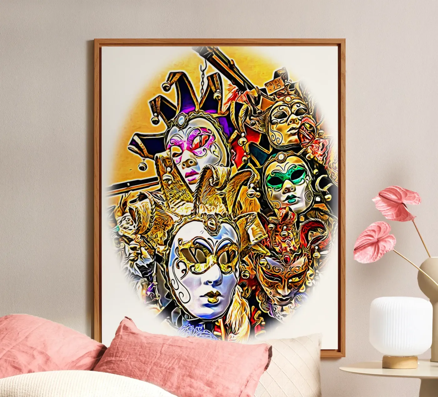 Carnaval alluminio dibond da Massimo Frascogna