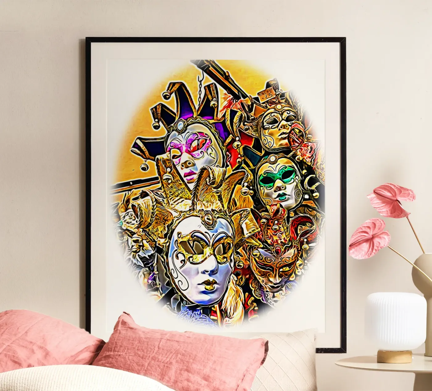 Carnaval Poster von Massimo Frascogna
