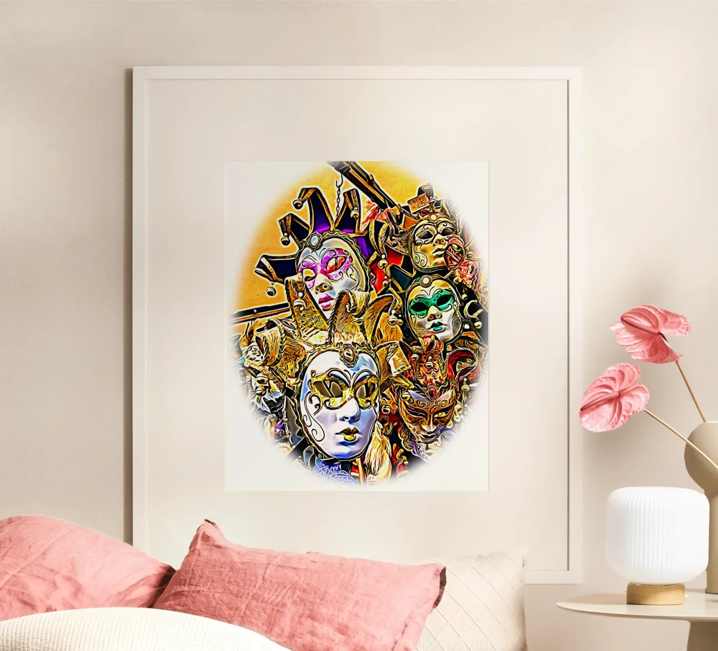 Carnaval Poster von Massimo Frascogna