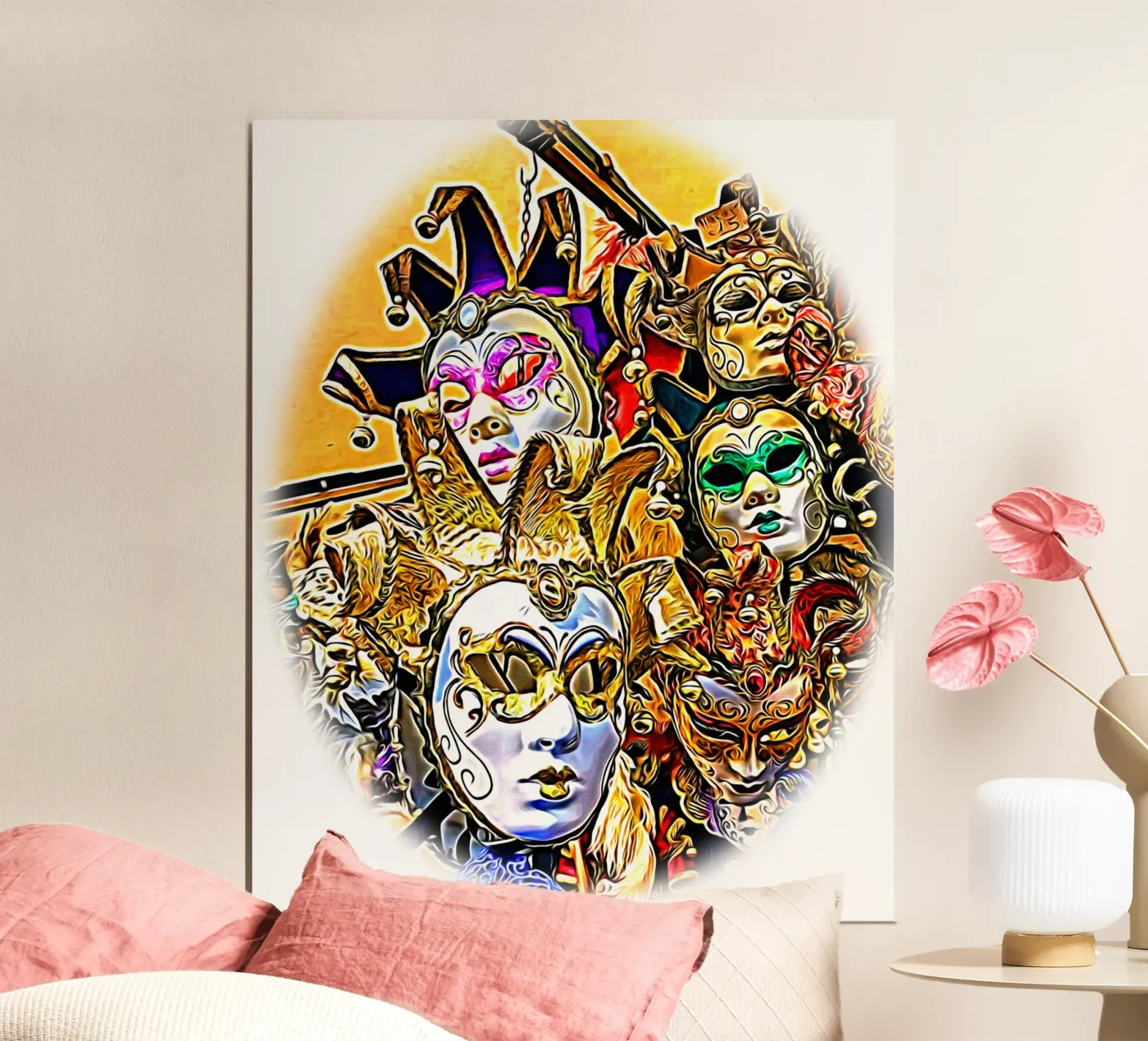 Carnaval Poster von Massimo Frascogna