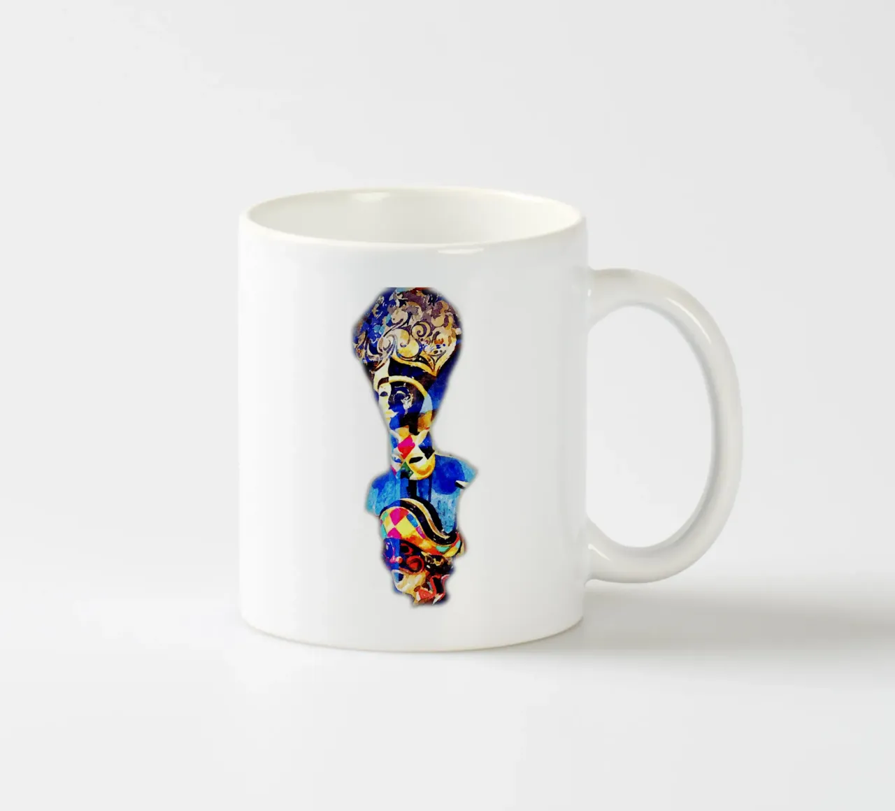 Carnaval tazza in ceramica da Massimo Frascogna