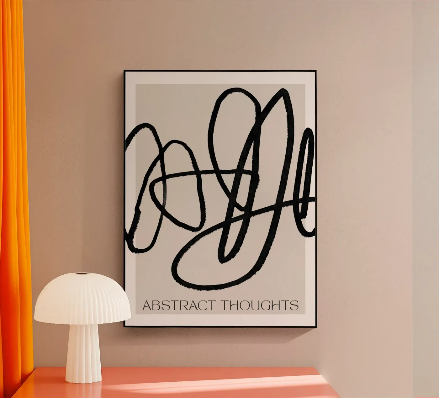 Abstract Thoughts acryl van treechild