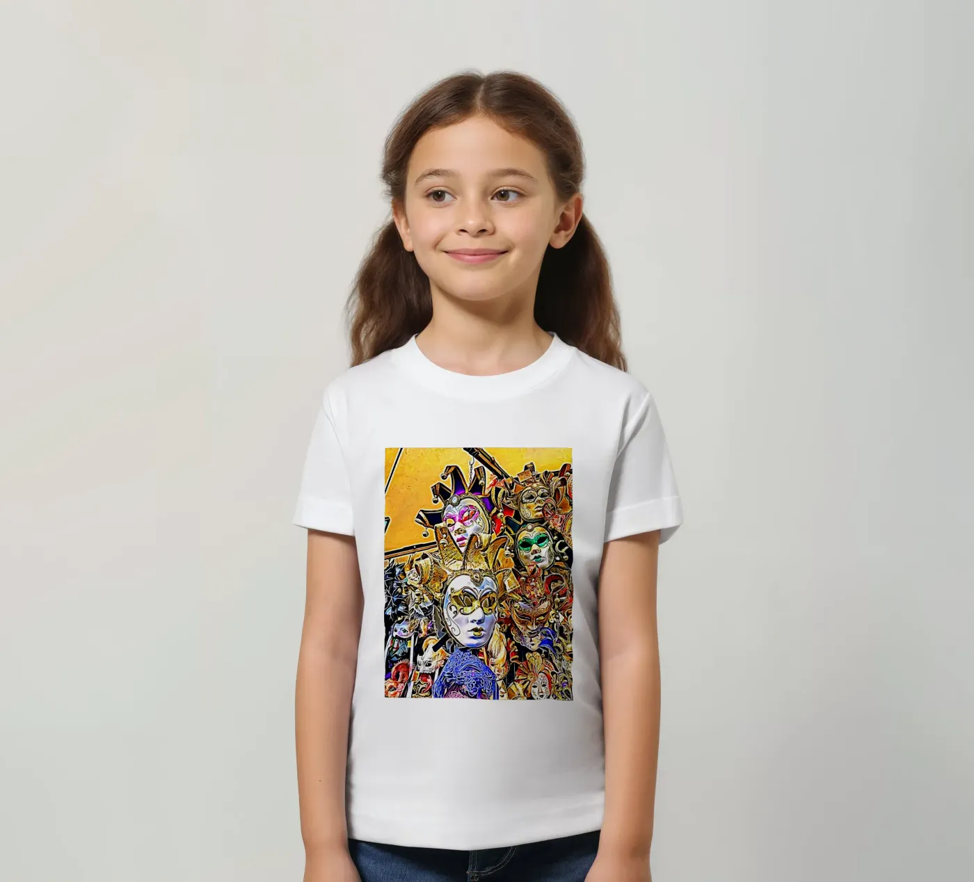 Masks t-shirt bambini da Massimo Frascogna