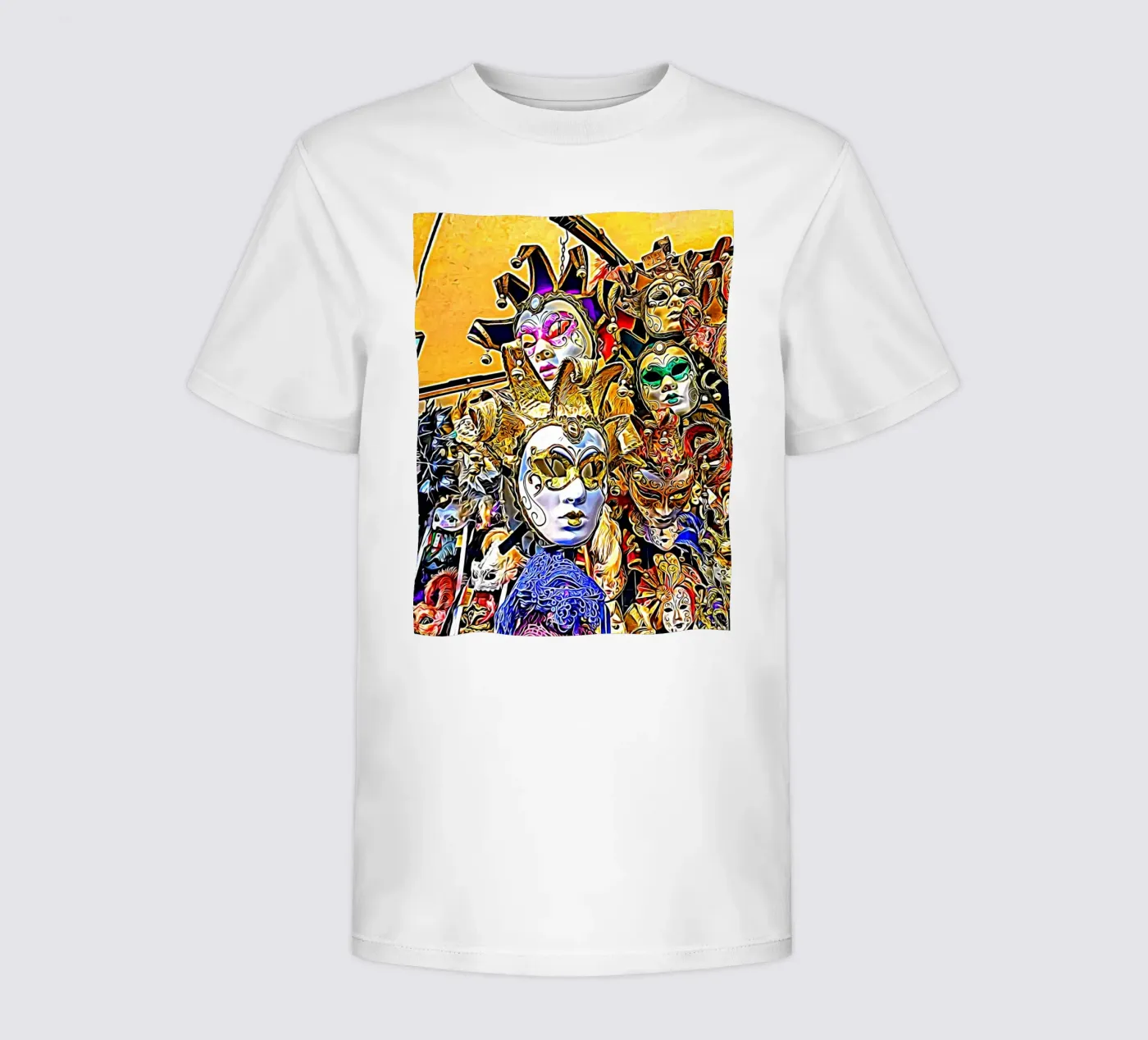 Masks t-shirt bambini da Massimo Frascogna