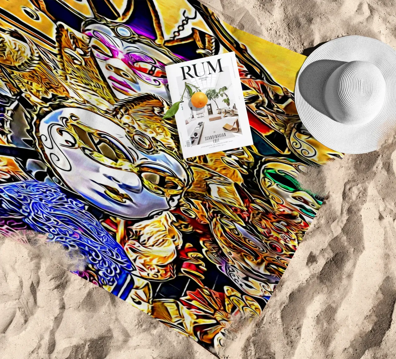 Maschere telo mare da Massimo Frascogna