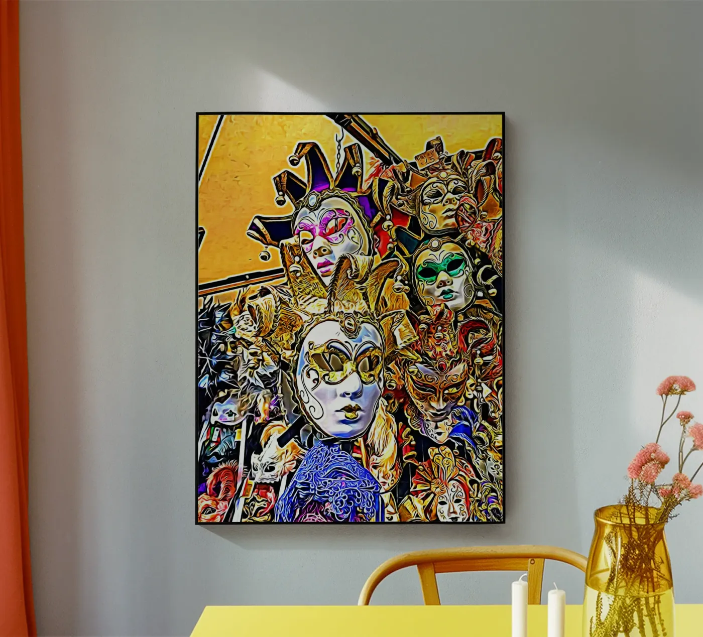 Maschere plexiglass da Massimo Frascogna