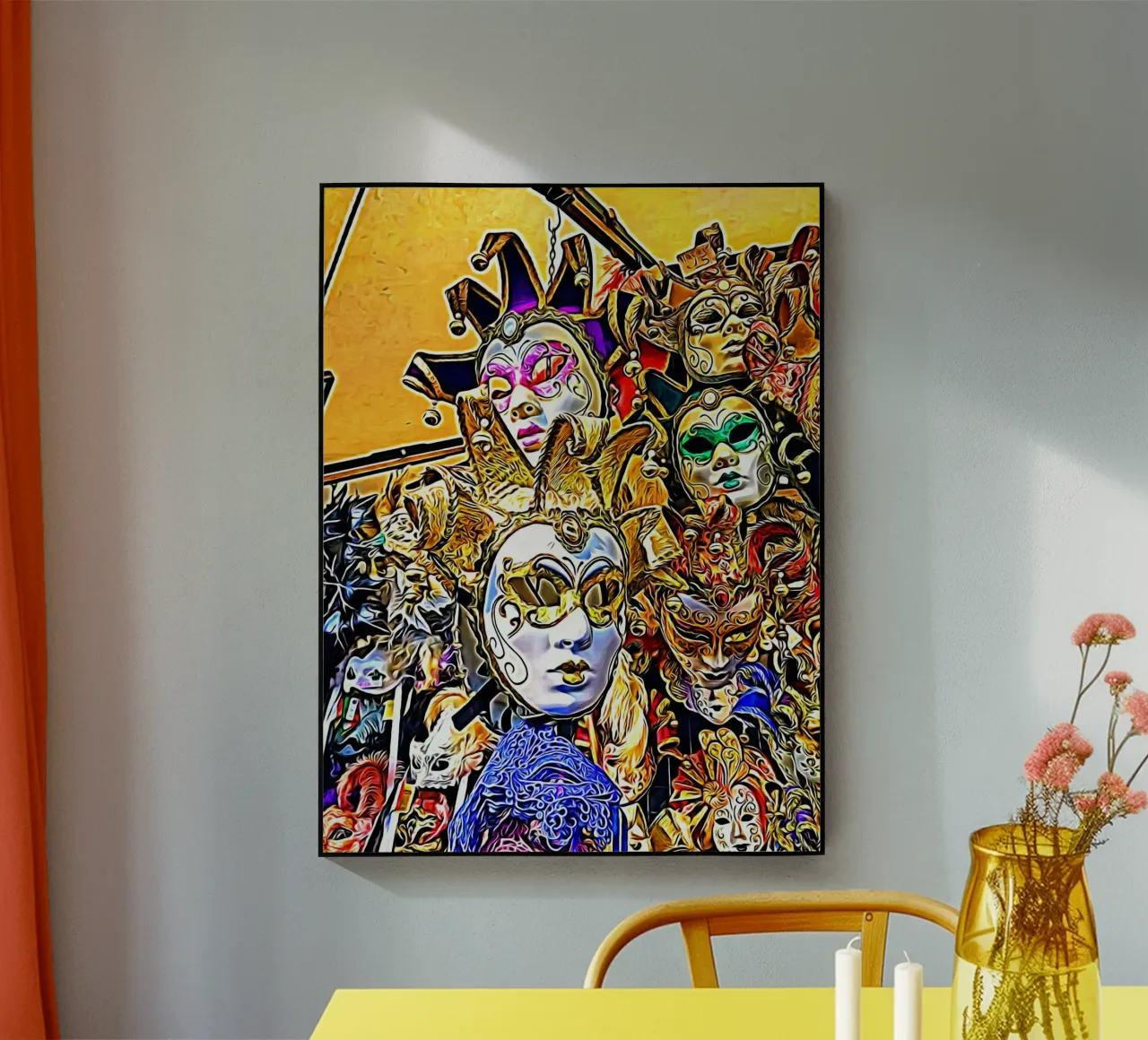 Maschere plexiglass da Massimo Frascogna