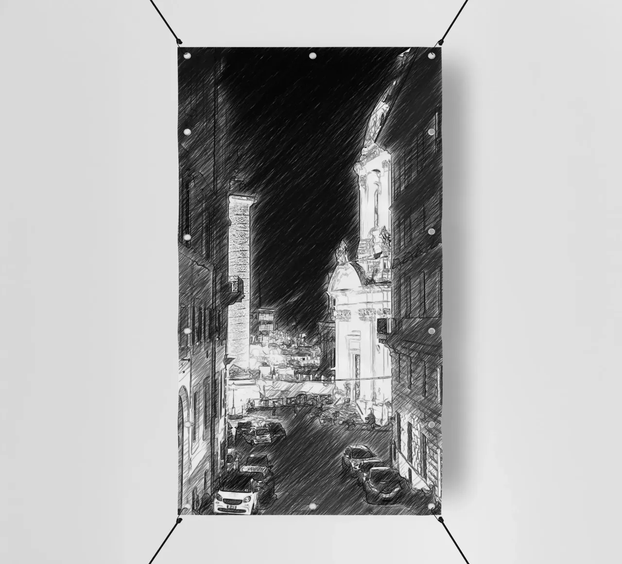 Roma telo in pvc da Massimo Frascogna