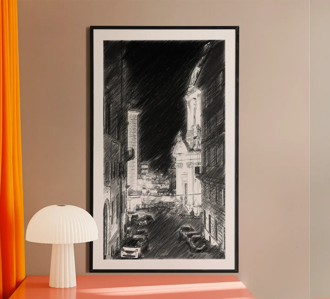 Rome poster van Massimo Frascogna