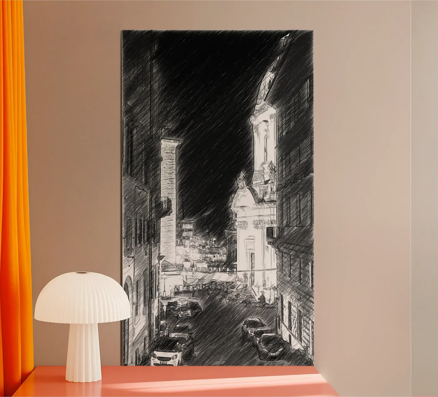 Rome poster van Massimo Frascogna