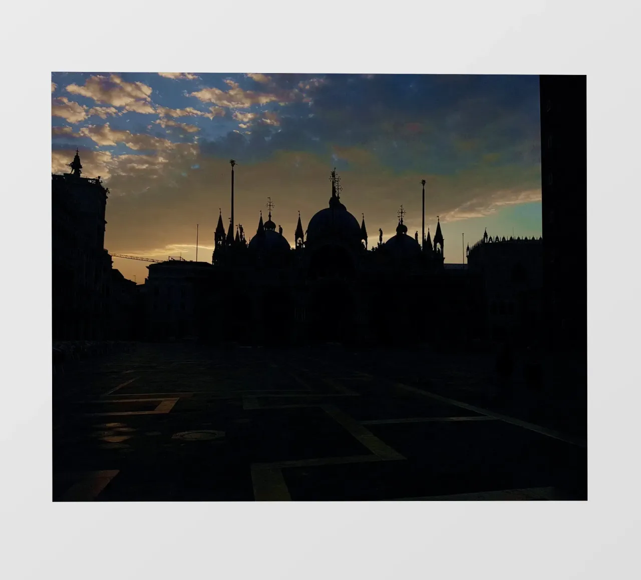 St Mark's backlit film by Massimo Frascogna