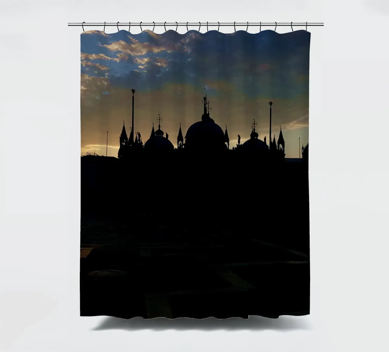 St Mark's shower curtain by Massimo Frascogna