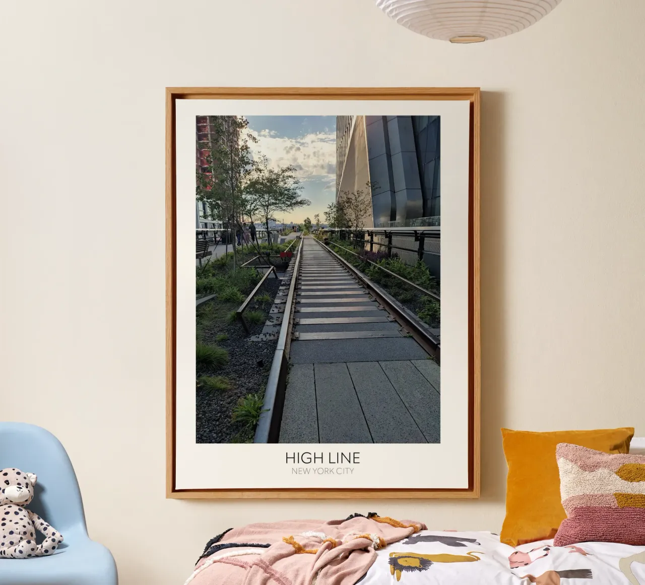 THE HIGH LINE, NEW YORK CITY canvas by Wonderland Photography