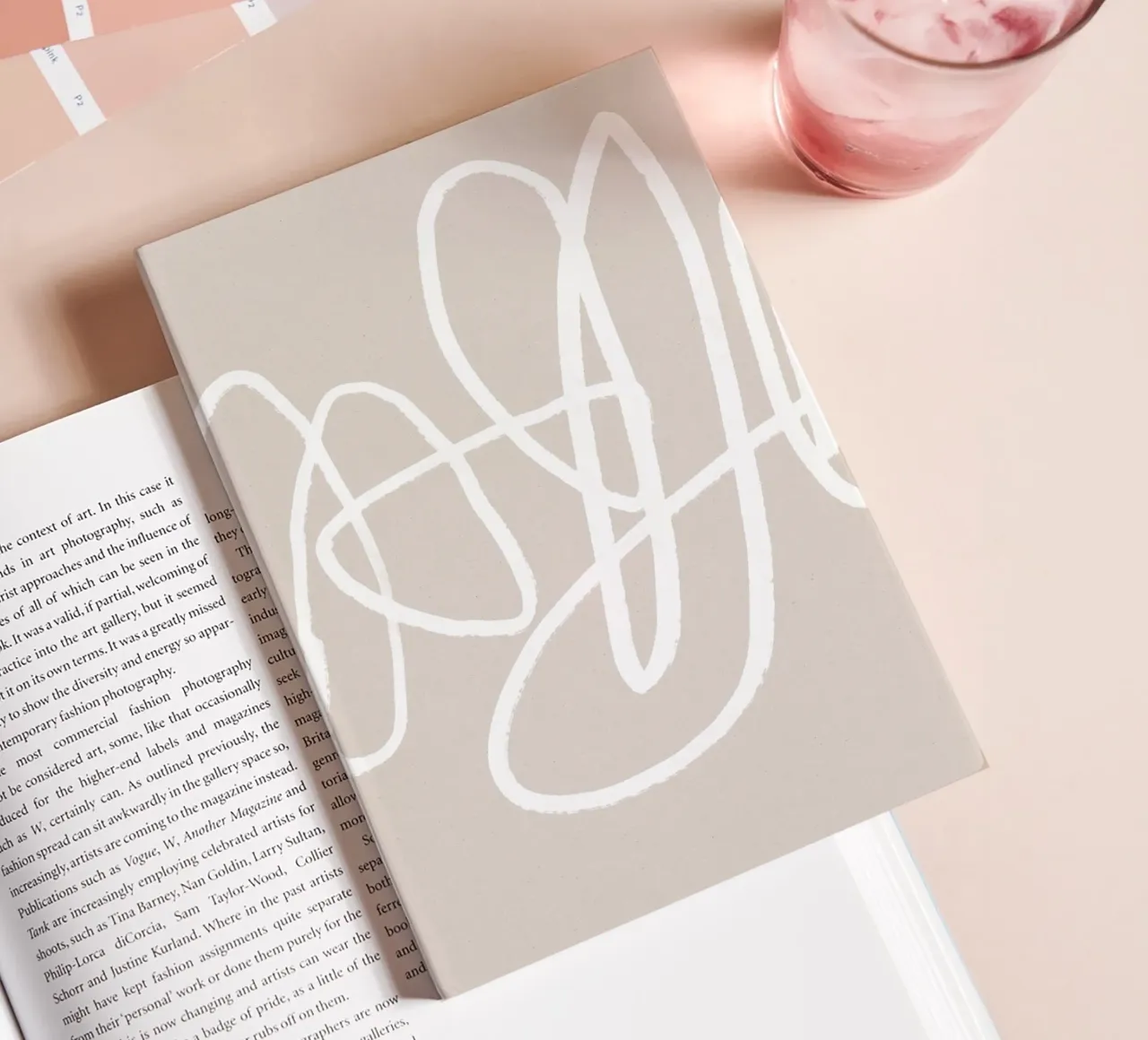 Chaotic Silence (Light) notebook by treechild