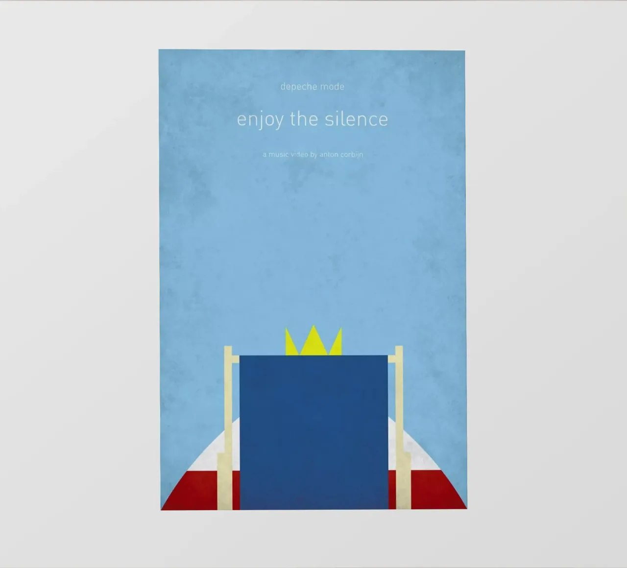 Enjoy The Silence telo in pvc da Federico Mancosu