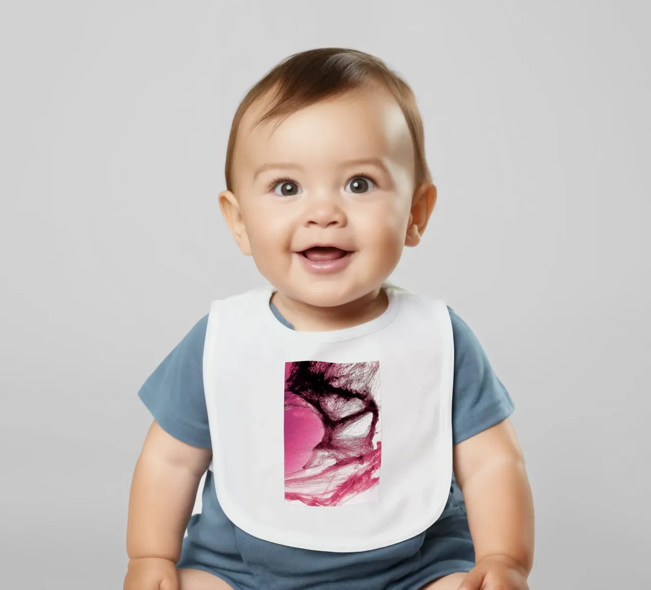 Rosa e nero bavaglino da Massimo Frascogna