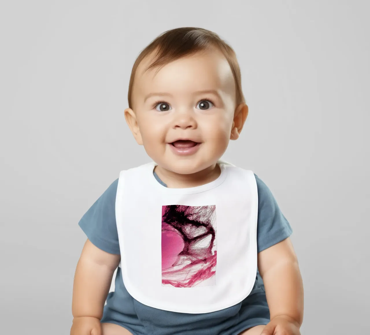 Rosa e nero bavaglino da Massimo Frascogna