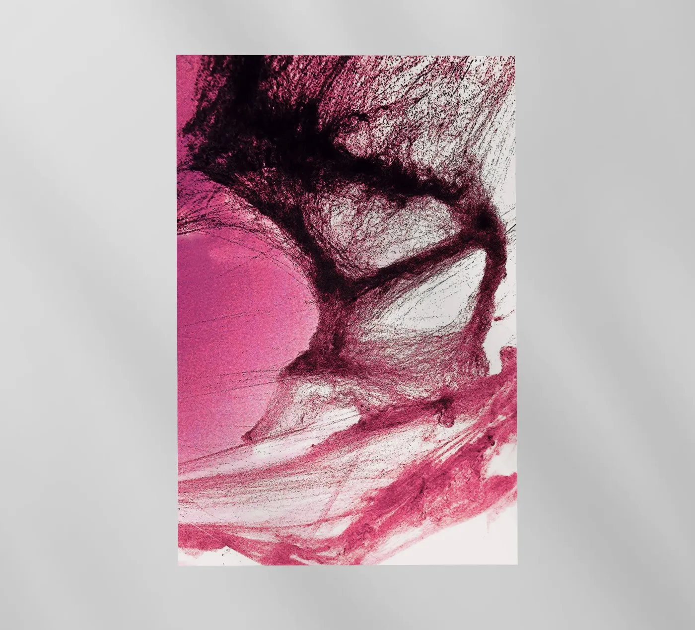 Rosa e nero pellicola backlit da Massimo Frascogna