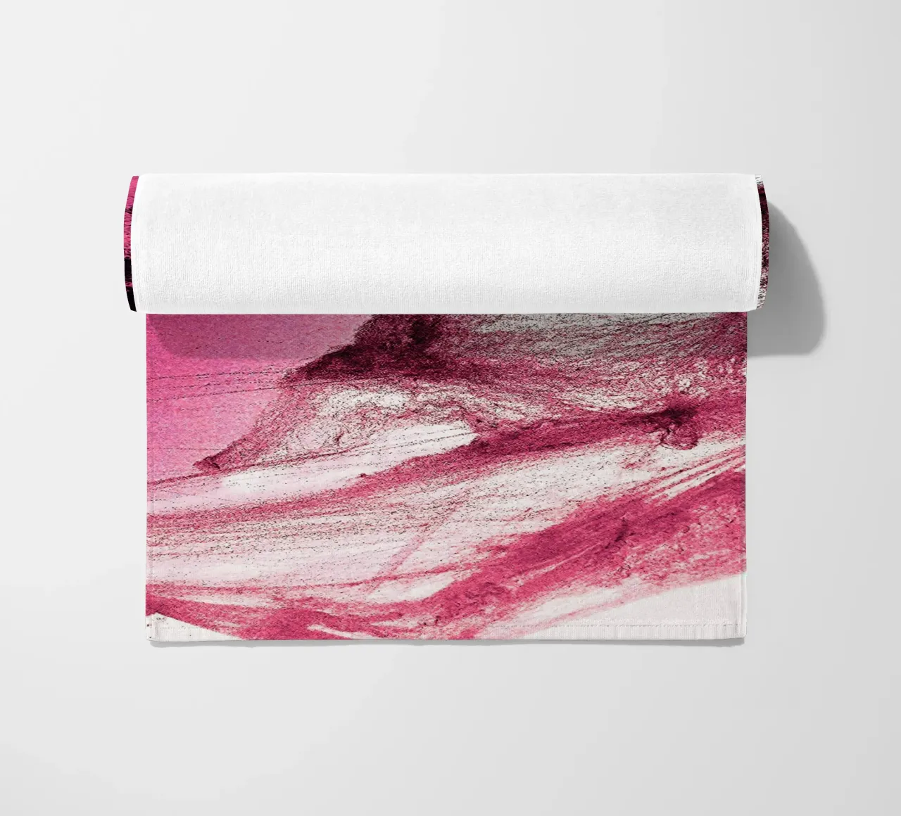 Rosa e nero telo mare da Massimo Frascogna