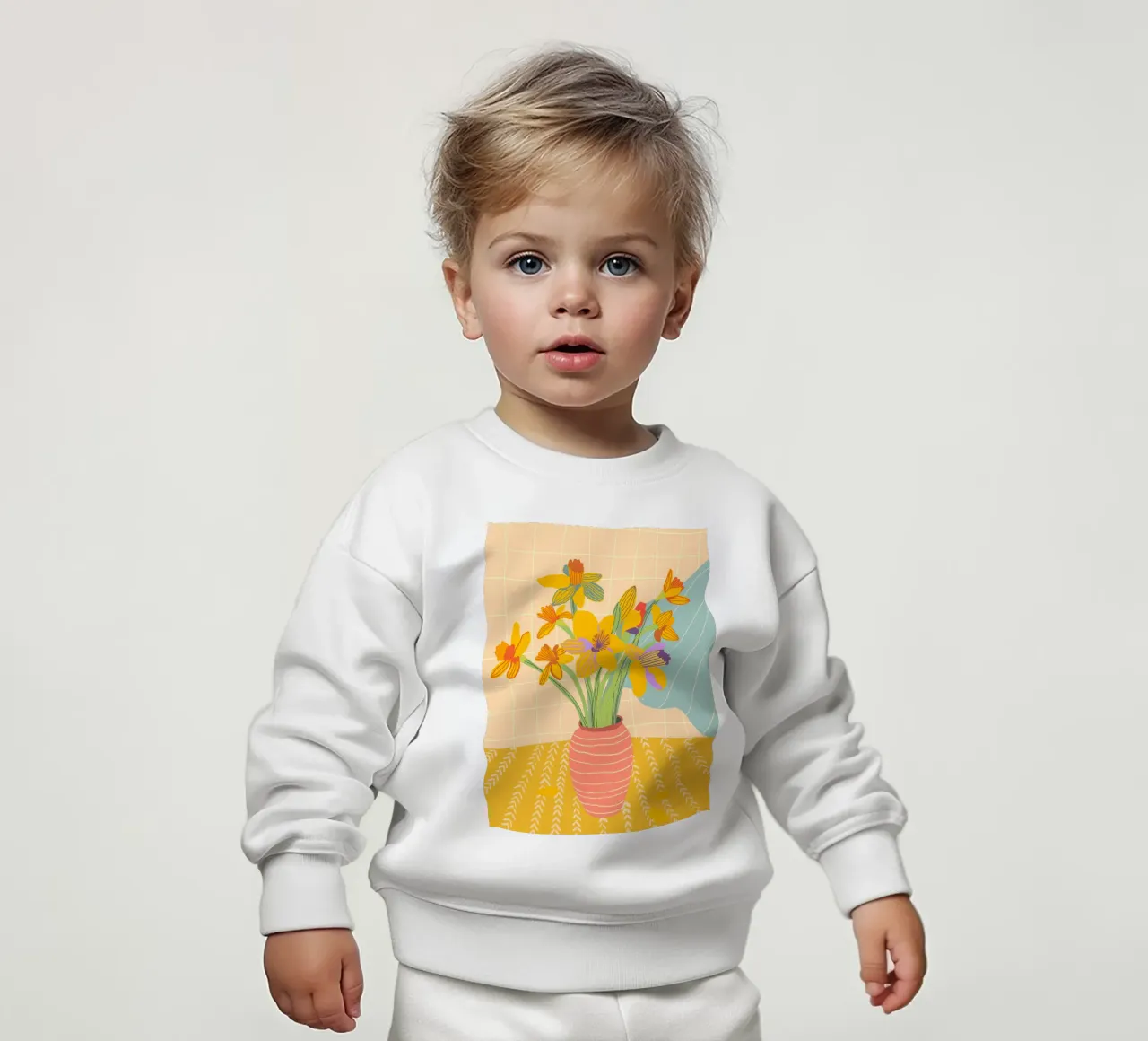 Daffodils felpa neonato da GigiRosado