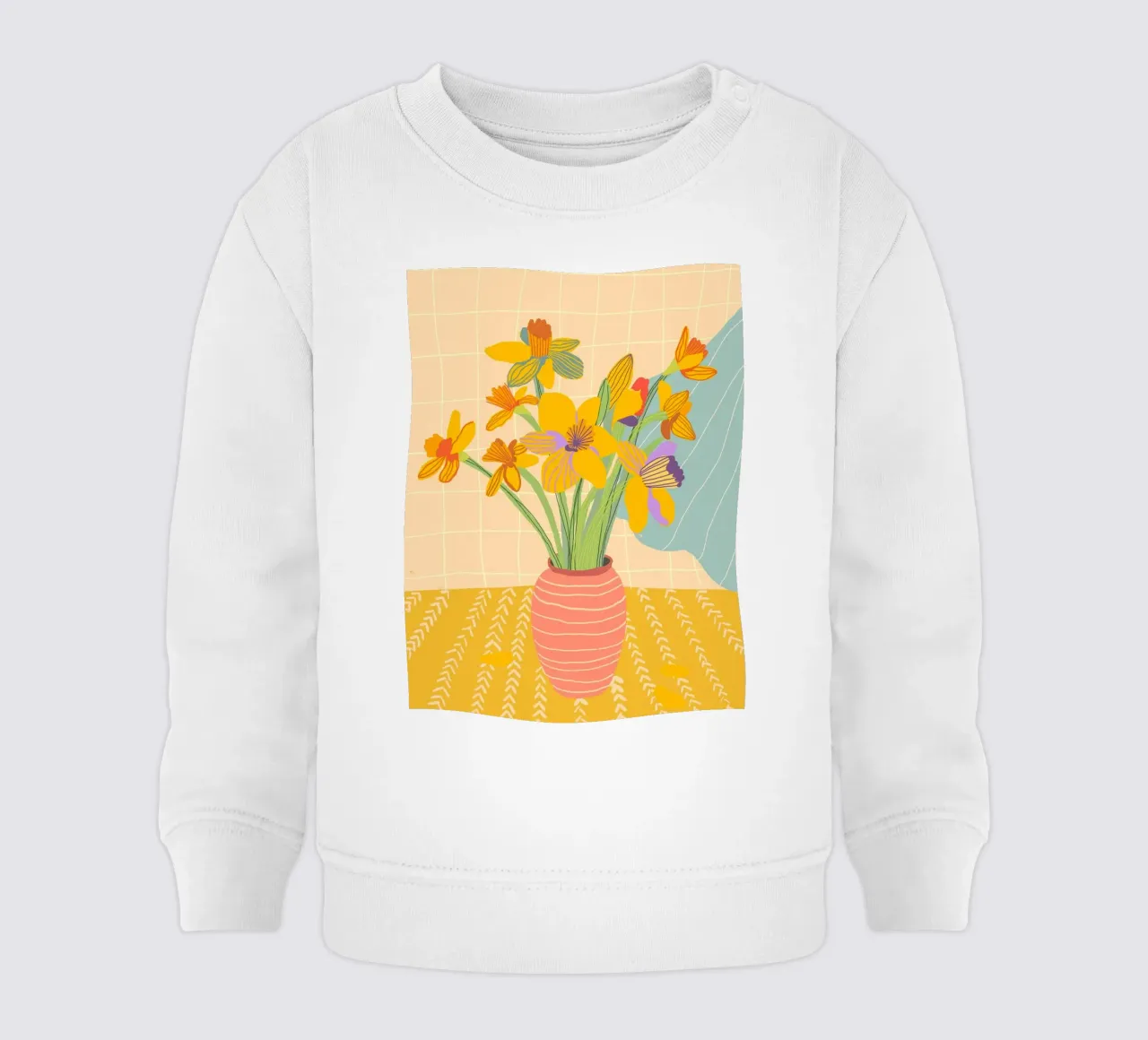 Daffodils felpa neonato da GigiRosado