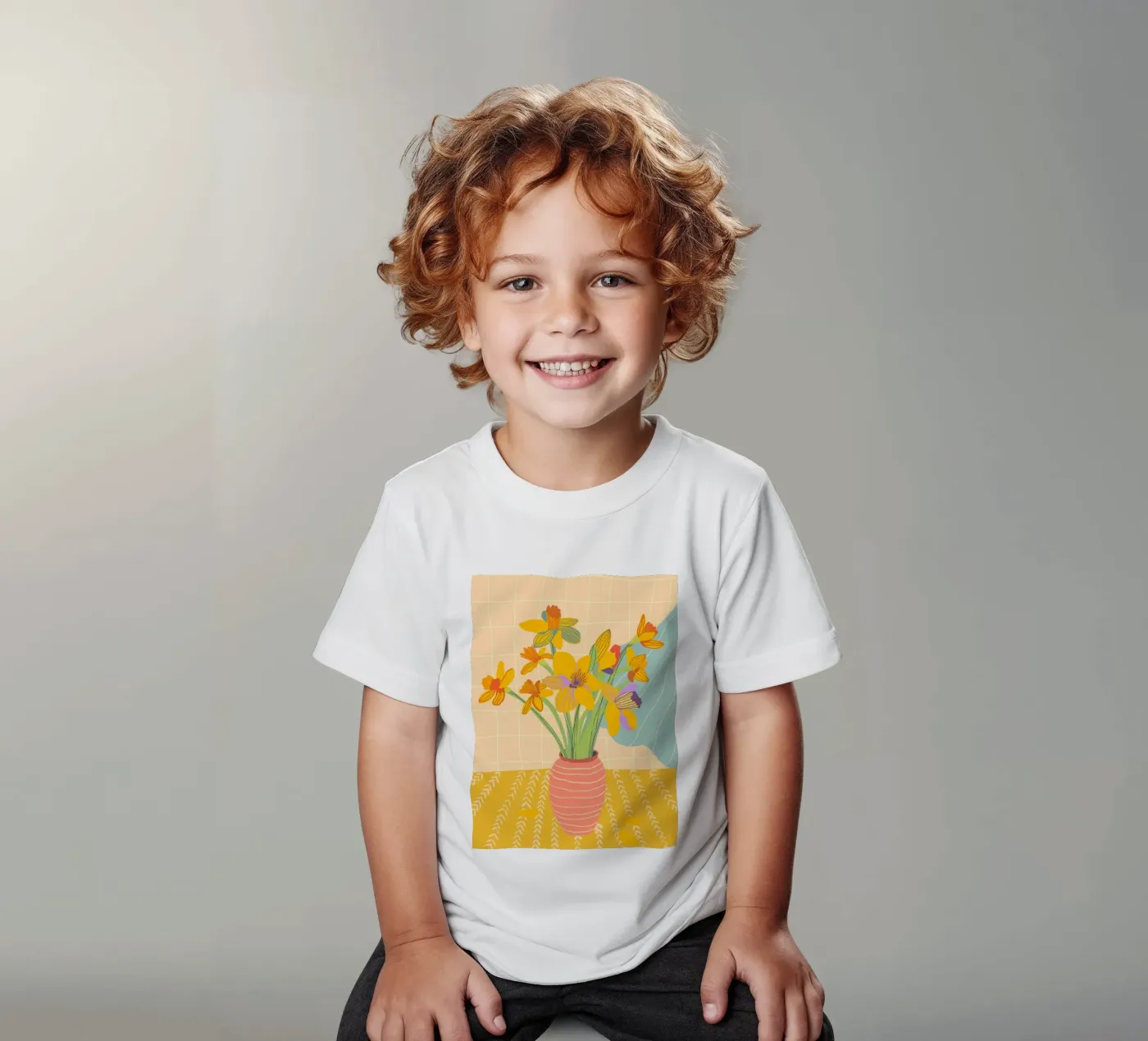 Daffodils kinder t-shirt van GigiRosado