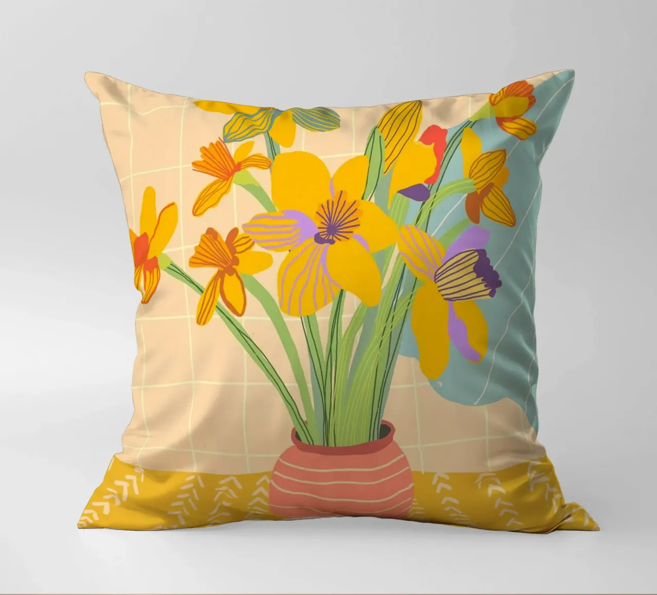 Daffodils cuscino da GigiRosado