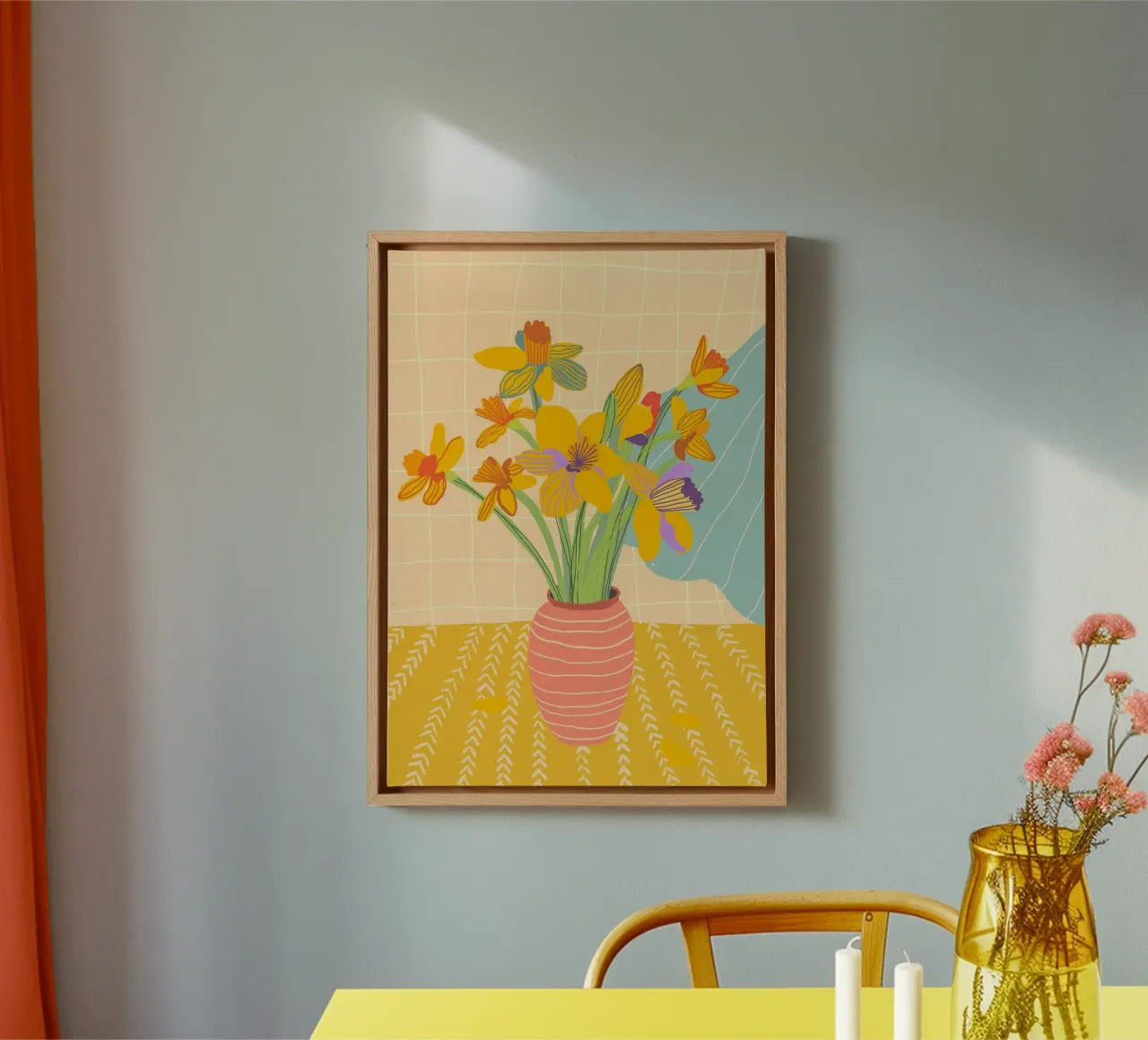 Daffodils canvas van GigiRosado