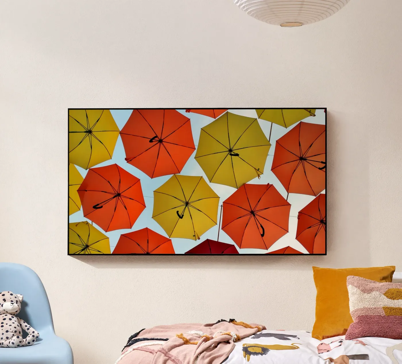 Open umbrellas plexiglass da Massimo Frascogna