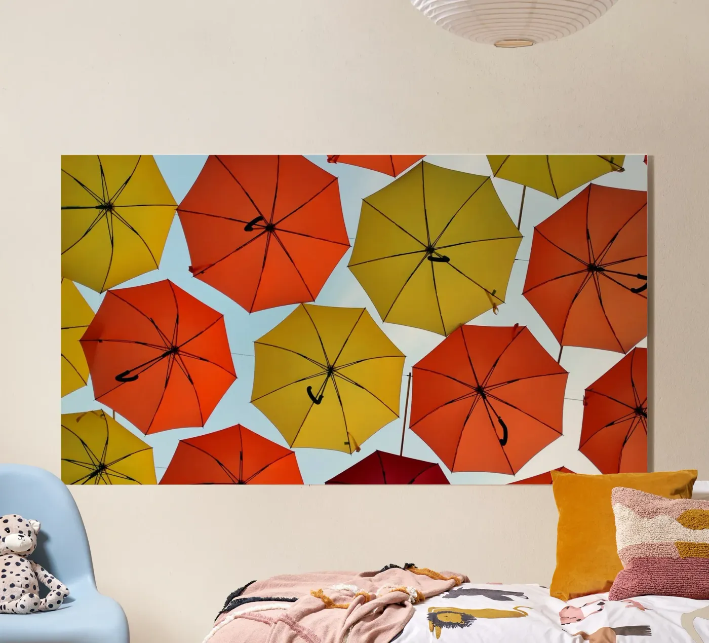 Open umbrellas plexiglass da Massimo Frascogna