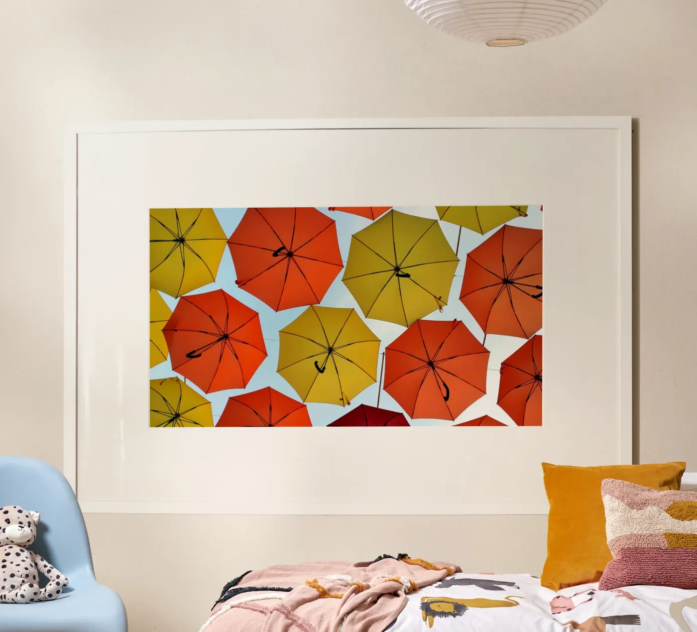 Open umbrellas poster da Massimo Frascogna