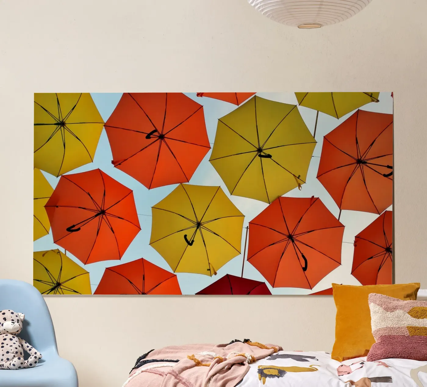 Open umbrellas poster da Massimo Frascogna