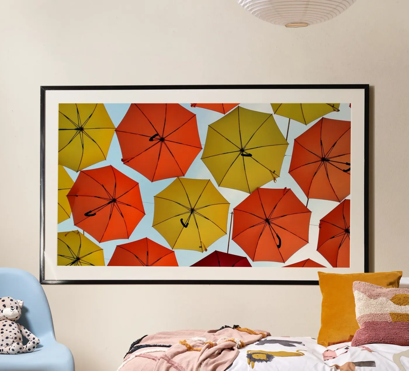 Open umbrellas poster da Massimo Frascogna