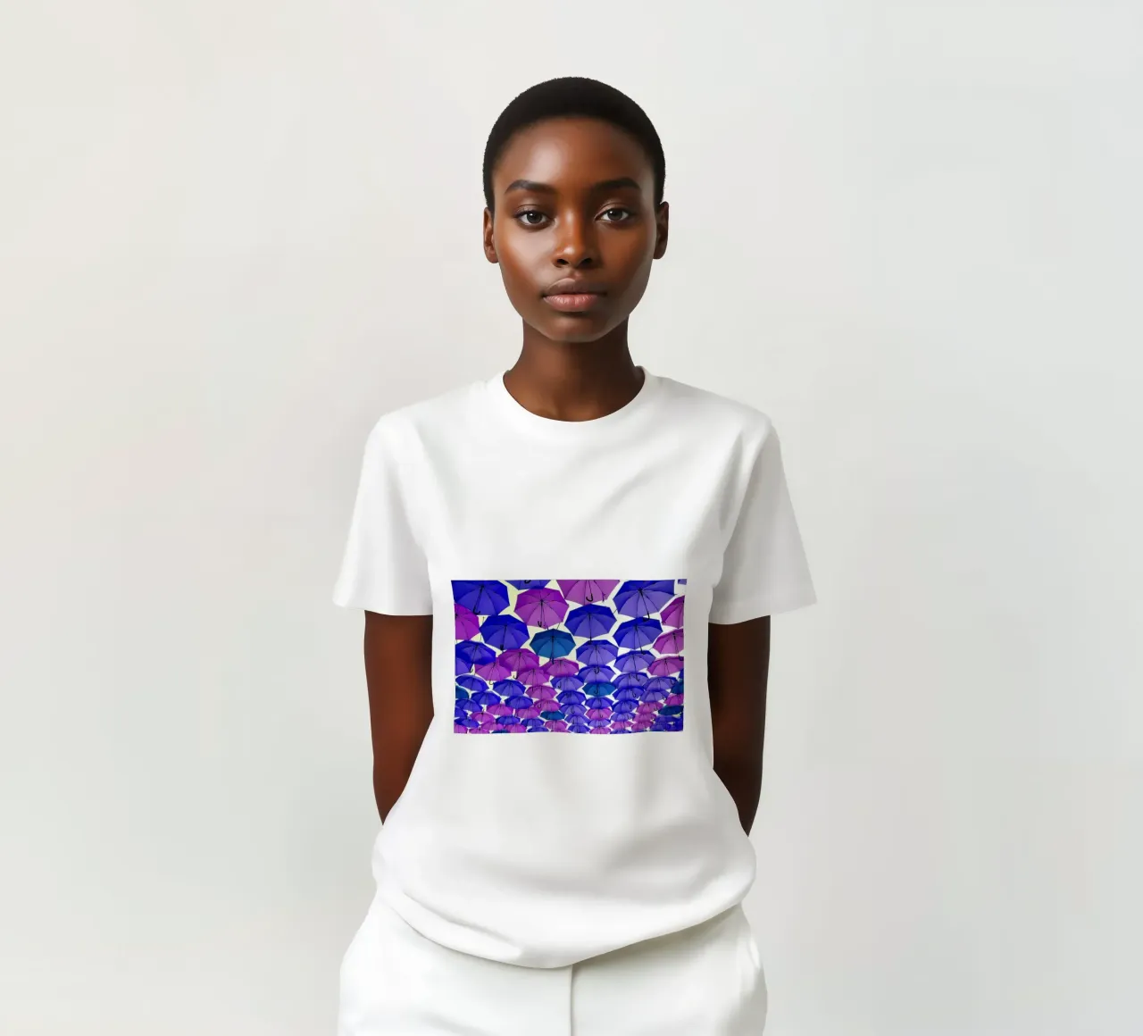 Ombrelli aperti t-shirt da Massimo Frascogna