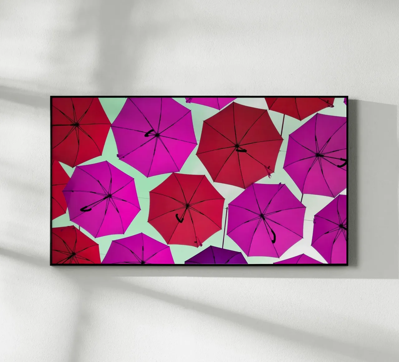 Open umbrellas plexiglass da Massimo Frascogna